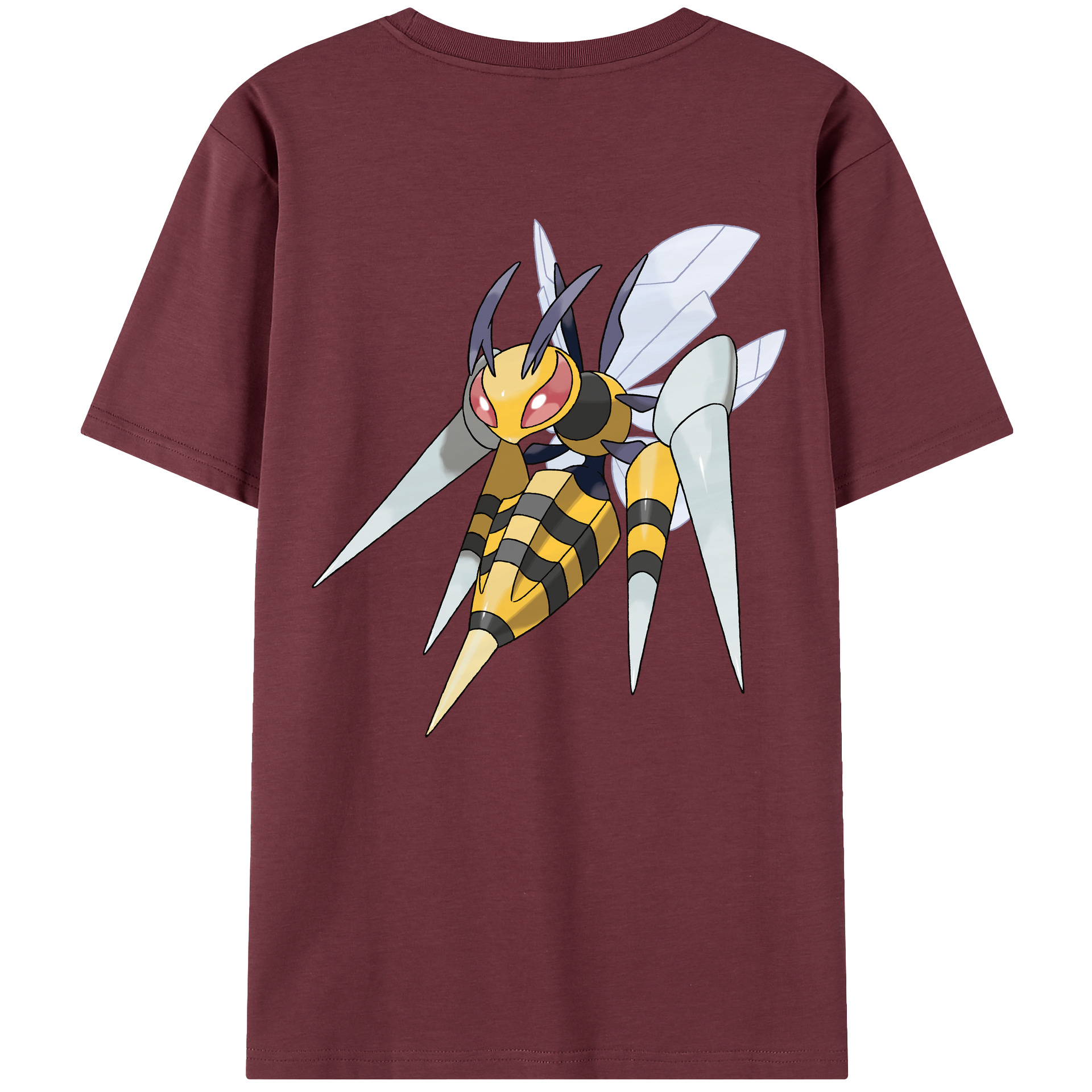 （画像用） ポケットモンスター Pokémon 綿100％半袖Tシャツ（背面プリント）